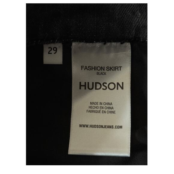 Hudson Fashion denim midi skirt gray size 29 - Picture 6 of 7